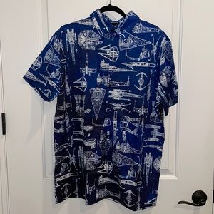 Star Wars Men’s Button Down Shirt